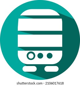 Hotel electronic multicooker, illustration, vector on a white background.
