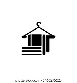 Hotel elements - thin line web icon set. Outline icons collection. 