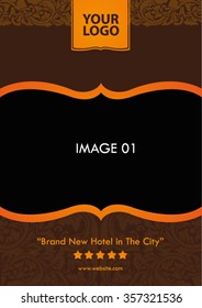 Hotel Flyer Template, Elegant Flyer Template
