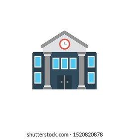 hotel glyph flat vector icon