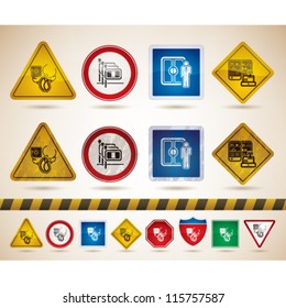 Hotel (hospitality industry) icons to illustrate miscellaneous camping features from left to right: Fire Alarm, Italian-speaking staff available, Porter Service, Store / Mini Supermarket.