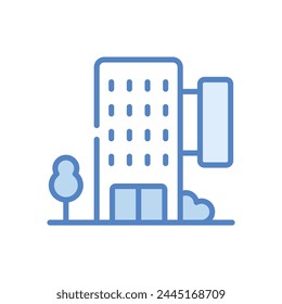 Hotel icon design vector stock