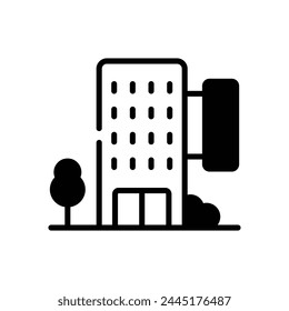 Hotel icon design vector stock