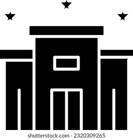 icono de hotel para vector de descarga