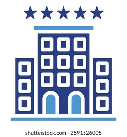 Hotel Icon Element For Design