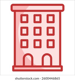 Hotel Icon Element For Design