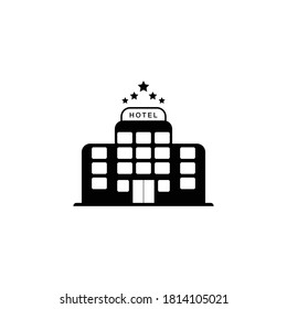 hotel icon, hotel five star, build icon