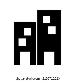 hotel icon or logo isolated sign symbol vector illustration - high quality black style vector icons
