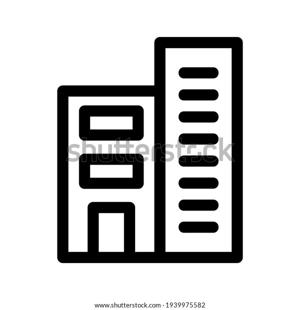 hotel icon or logo\
isolated sign symbol vector illustration - high quality black style\
vector icons\
