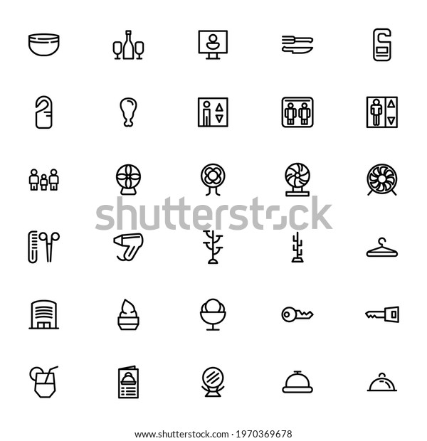 hotel icon or\
logo isolated sign symbol vector illustration - Collection of high\
quality black style vector\
icons\
