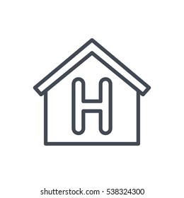 Hotel Icon Pack house