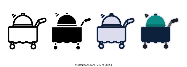 Hotel icon. sign for mobile concept and web design. vector illustration