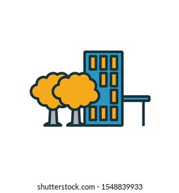 Hotel icon. Simple element from tourism icons collection. Creative Hotel icon ui, ux, apps, software and infographics.