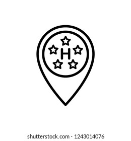 hotel icon template