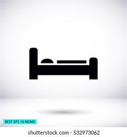 hotel icon Vector icon 10 EPS