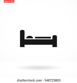 hotel icon Vector icon 10 EPS