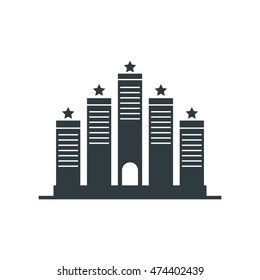 Hotel icon, Vector
