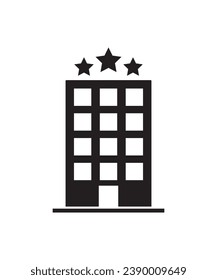 icono de hotel, mejor icono plano vector.