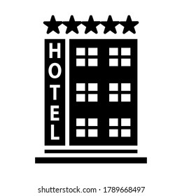 Hotel icon vector design template