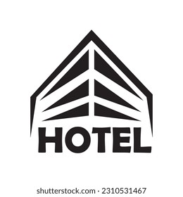 hotel icon vector design template