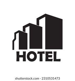 hotel icon vector design template