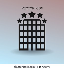 Vektorgrafik des Hotels