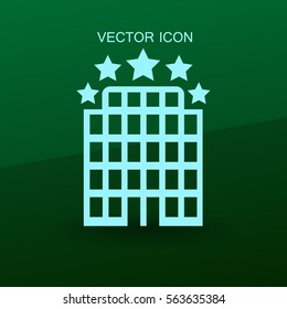 Hotel icon vector illustration