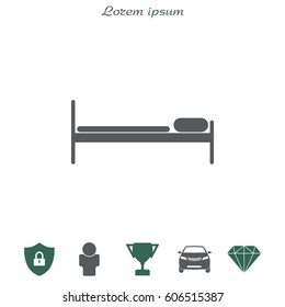 hotel icon. vector illustration