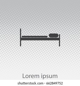 hotel icon. vector illustration