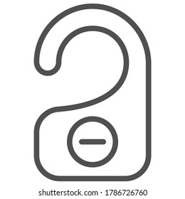 Hotel icon vector illustration flat 