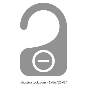 Ilustración vectorial de icono del hotel 