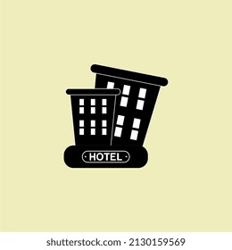 hotel icon vector illustration, perfect for icons, templates, logos, mascots, browsers, posters, advertisements, etc