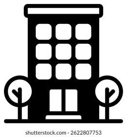 Ícone do hotel, para web, app, infográfico, etc