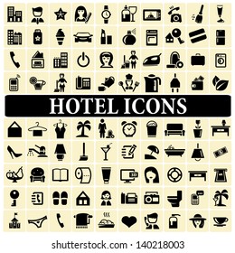 Hotel icons