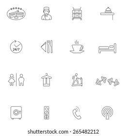 Hotel icons 