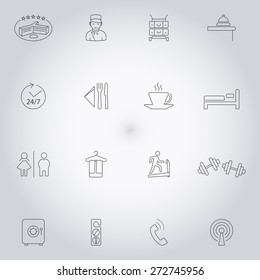 Hotel icons