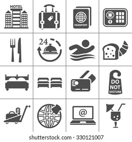 Hotel icons