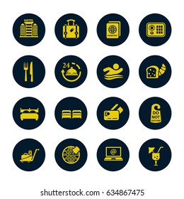 Hotel icons