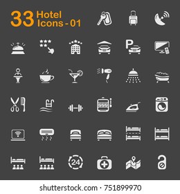 Hotel icons