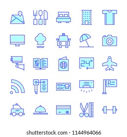 Hotel icons in for any purposes. Perfect for website mobile app presentation and any other projects. Suitable for any user interface and user experience.