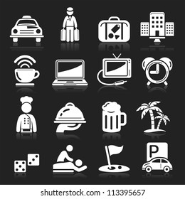 Hotel icons set5. vector eps 10