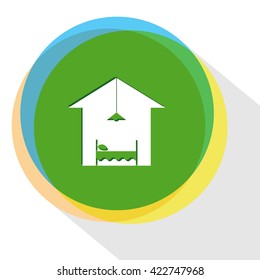 hotel. Internet template. Vector icon.