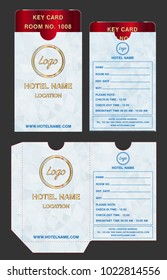 Hotel Key Card Holder Folder Package Template