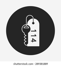 hotel key icon