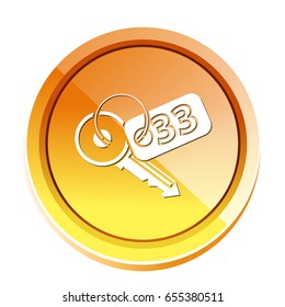 hotel key icon
