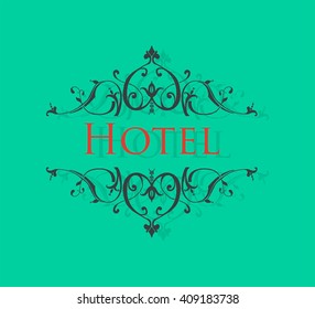   Hotel Lettering