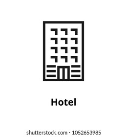 Hotel line icon