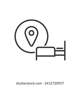 Hotel Location Icon - Address Icon