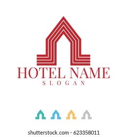 Hotel Logo Stock Vector (Royalty Free) 623358011 | Shutterstock