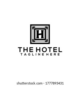 The Hotel Logo Design vector Template